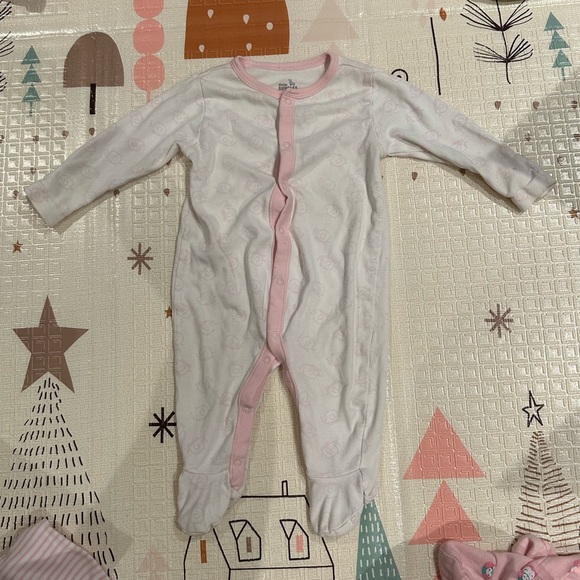 3 to 6 months Carter’s and, Koala Baby and Old Navy Baby Girl Clothes Onesies - Picture 4 of 8